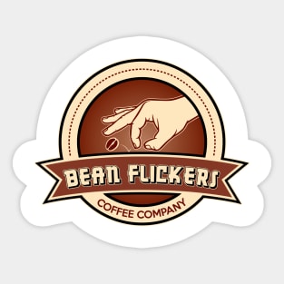 Bean Flickers Coffee Company Sticker